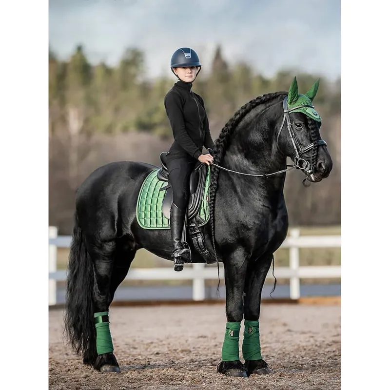 LeMieux Loire Classic Dressage Square - Hunter Green -1